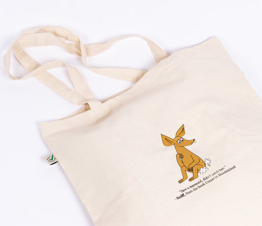 תיק בד מומין מכותנה אורגנית - סניף